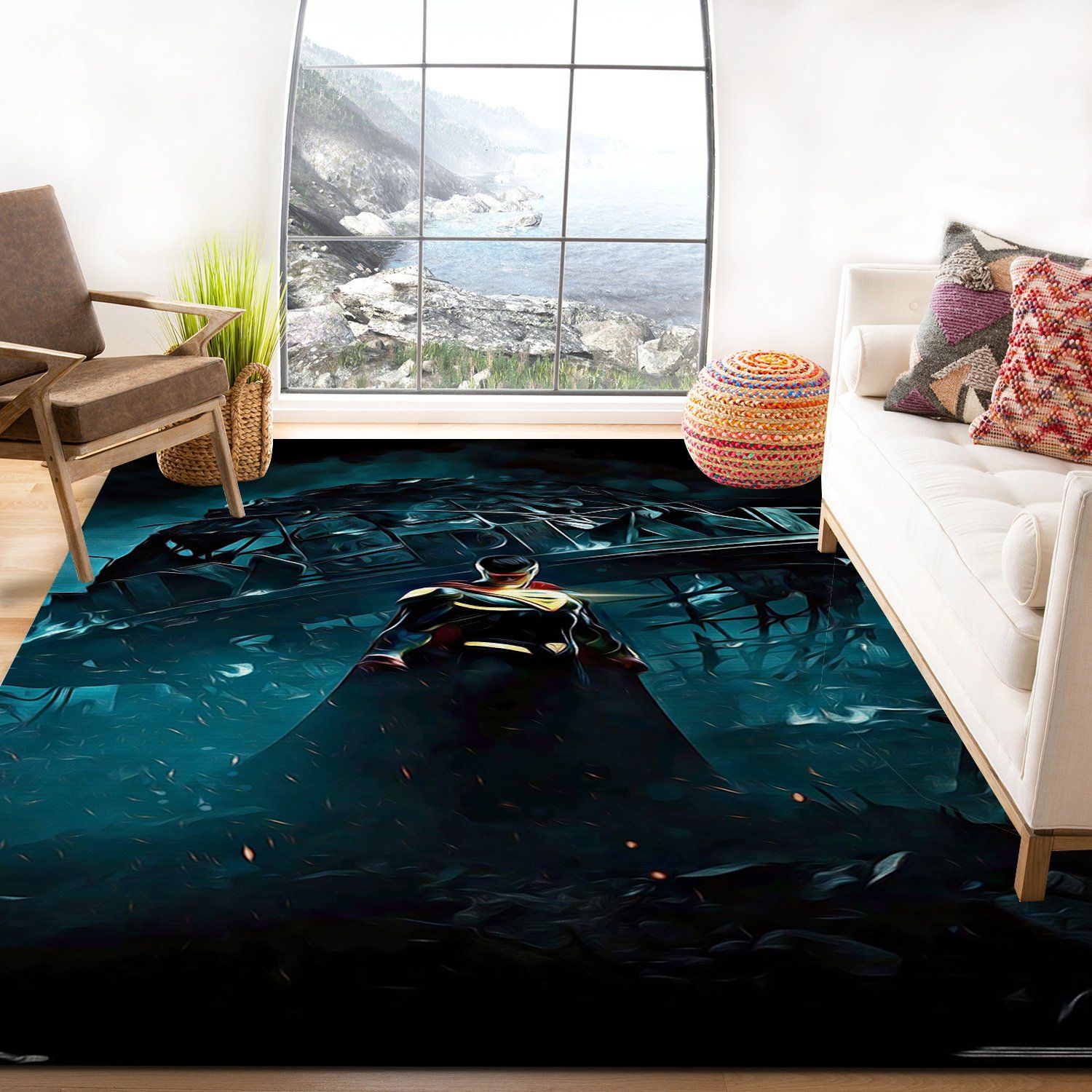 Injustice Gods Among Us Rectangle Rug – Custom Size And Printing
