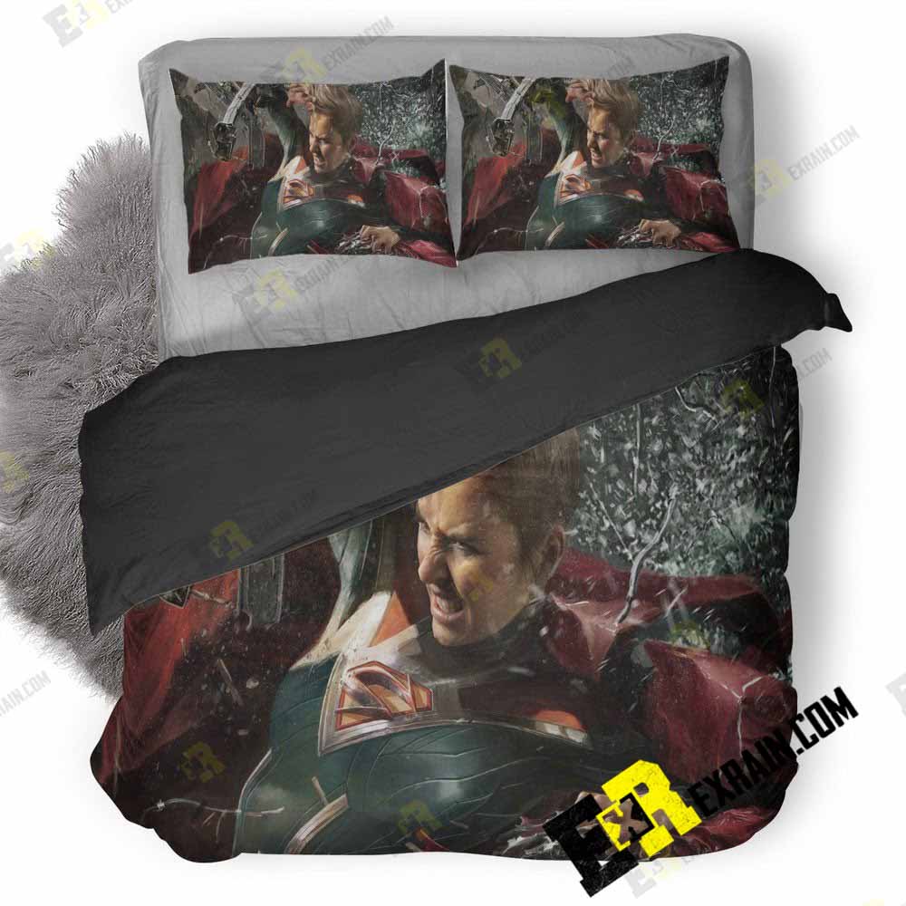 Injustice Supergirl Hd Image 3D Customized Duvet Cover Bedding Set