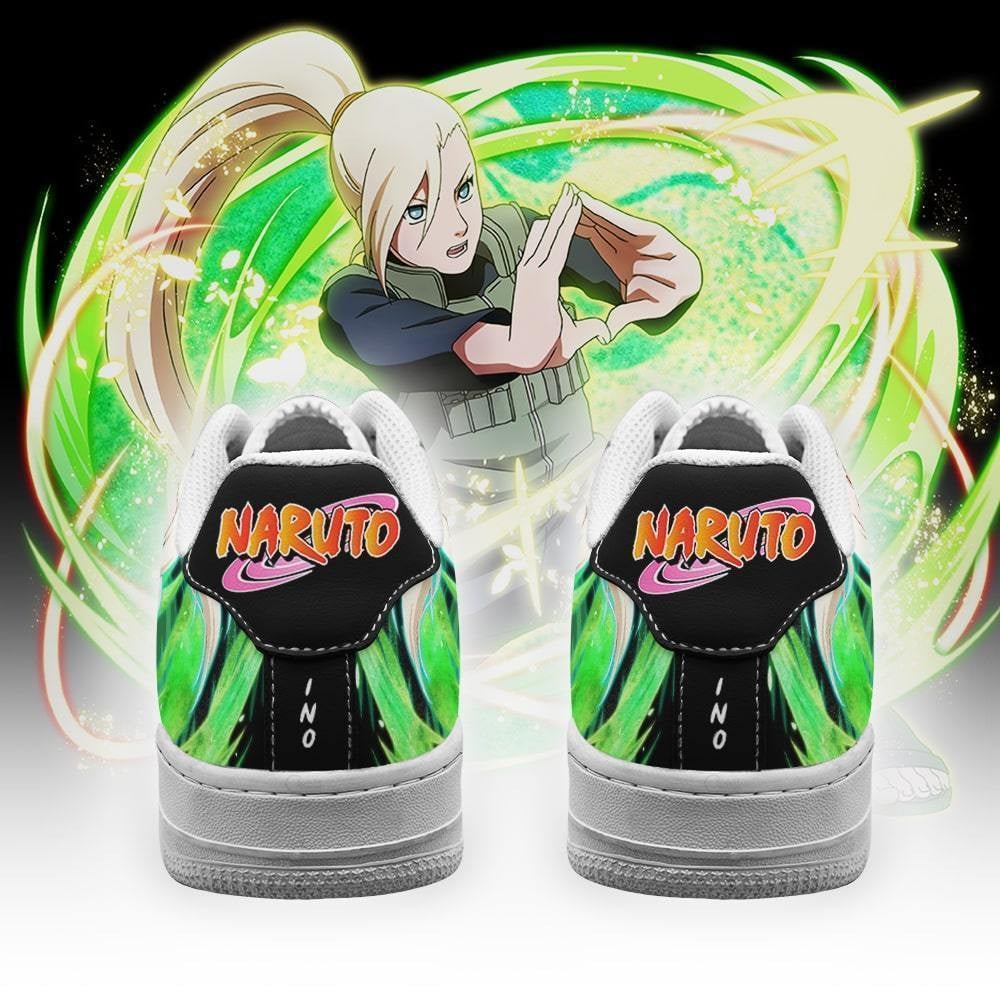 Ino Yamanaka Sneakers Custom Anime Shoes Leather