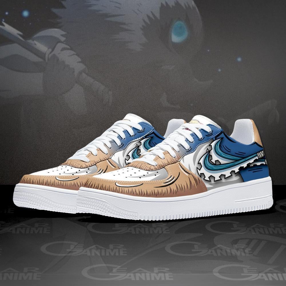 Inosuke Air Sneakers Custom Sword Demon Slayer Shoes