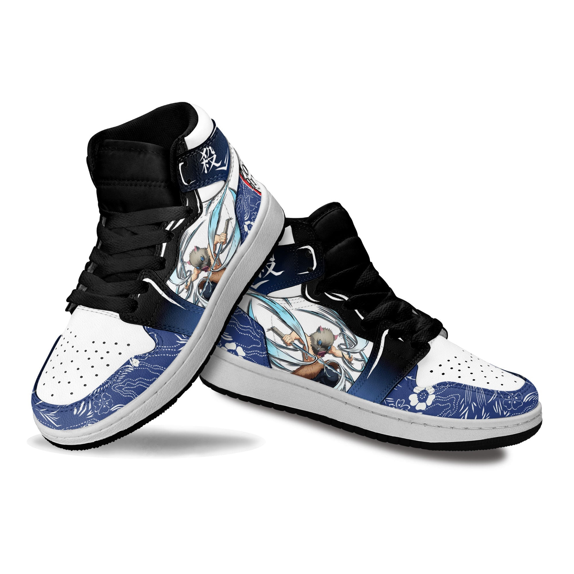 Inosuke Hashibira Kids Sneakers Custom Anime Demon Slayer Shoes For Kids