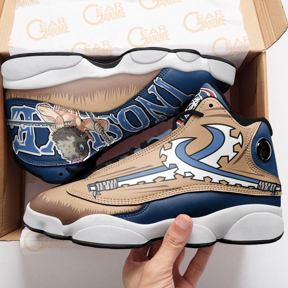 Inosuke JD13 Sneakers Custom Anime Demon Slayer Shoes