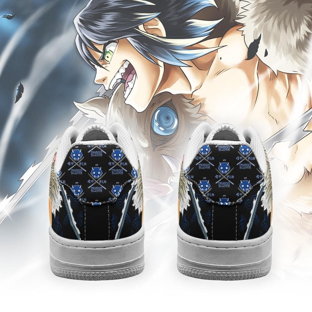 Inosuke Sneakers Custom Demon Slayer Anime Shoes Fan