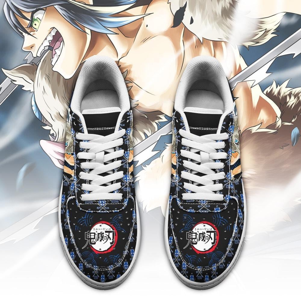 Inosuke Sneakers Custom Demon Slayer Anime Shoes Fan