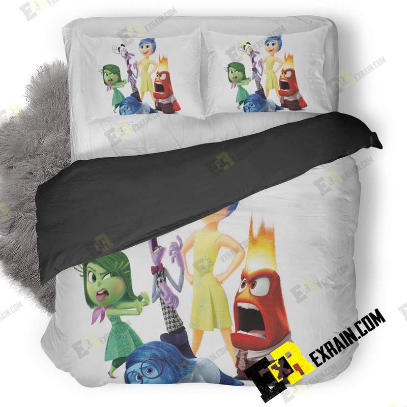 Inside Out 3D Customized Duvet Cover Bedding Set