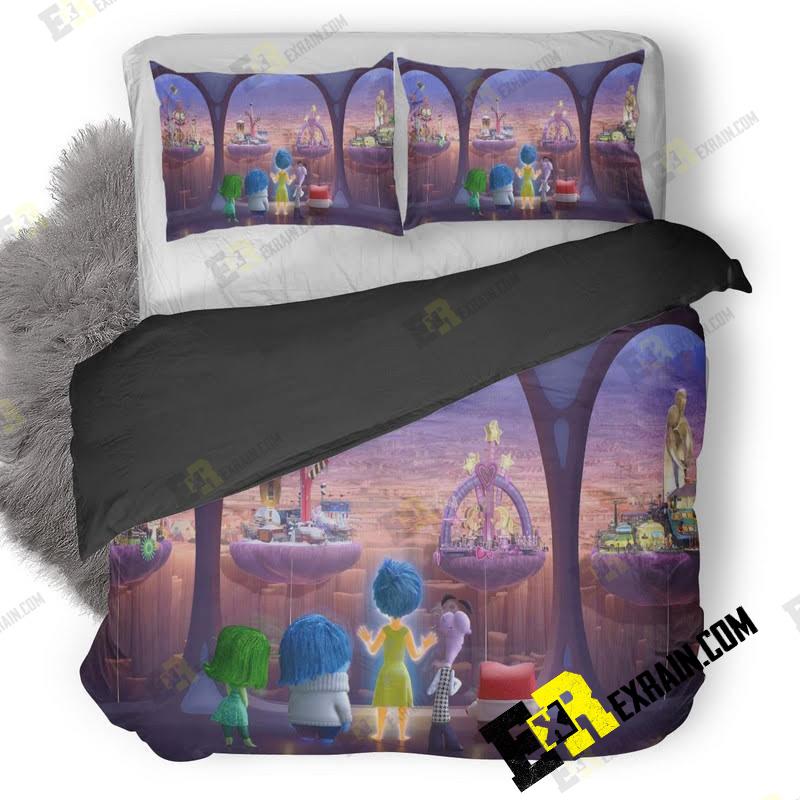 Inside Out Personality Islands 3D Customized Duvet Cover Bedding Set