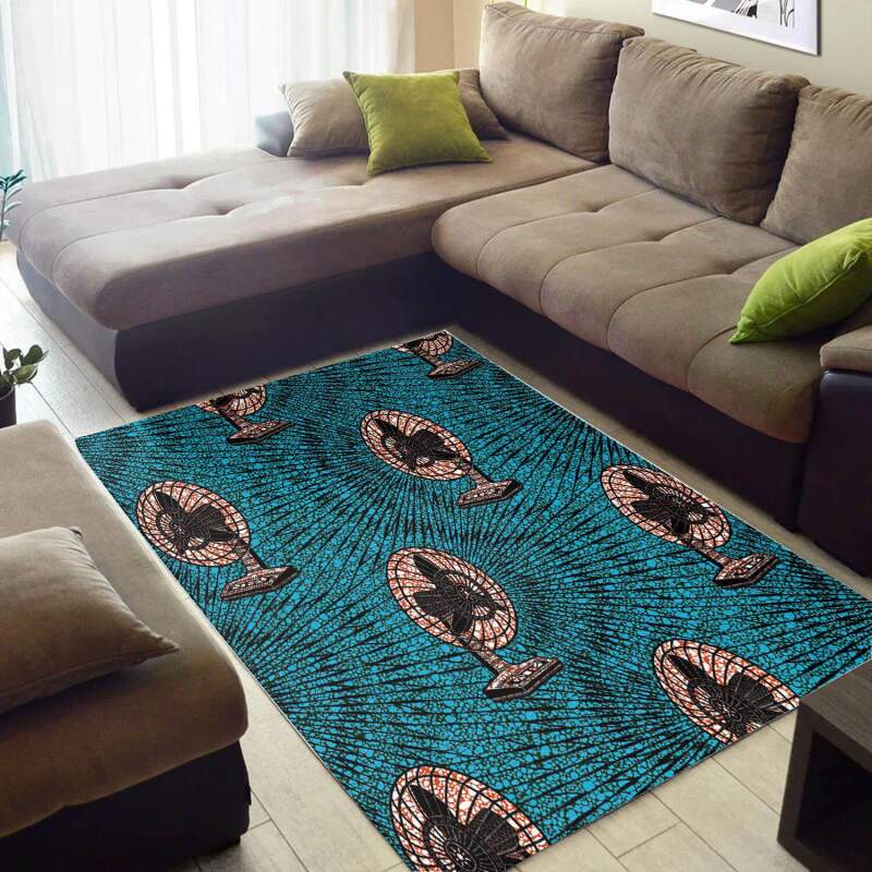 Inspired African American Modern Themed Afrocentric Art Style Area House Rectangle Rug