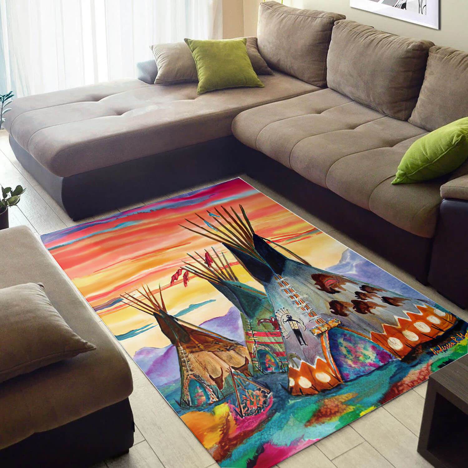 Inspired African American Perfect Black History Month Afrocentric Art Themed Carpet Living Room Rectangle Rug