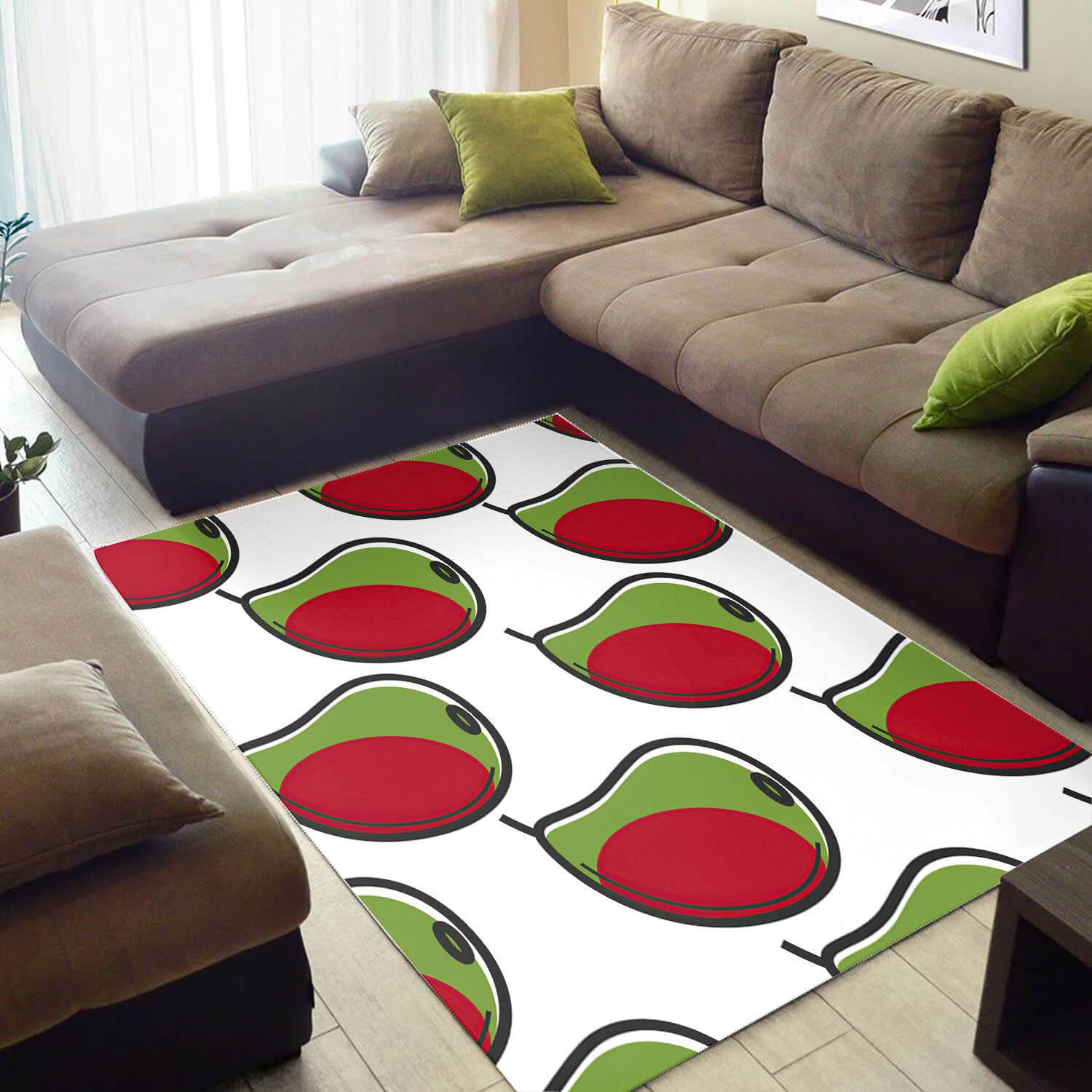 Inspired African Attractive Afro American Ethnic Seamless Pattern Large Room Rectangle Rug