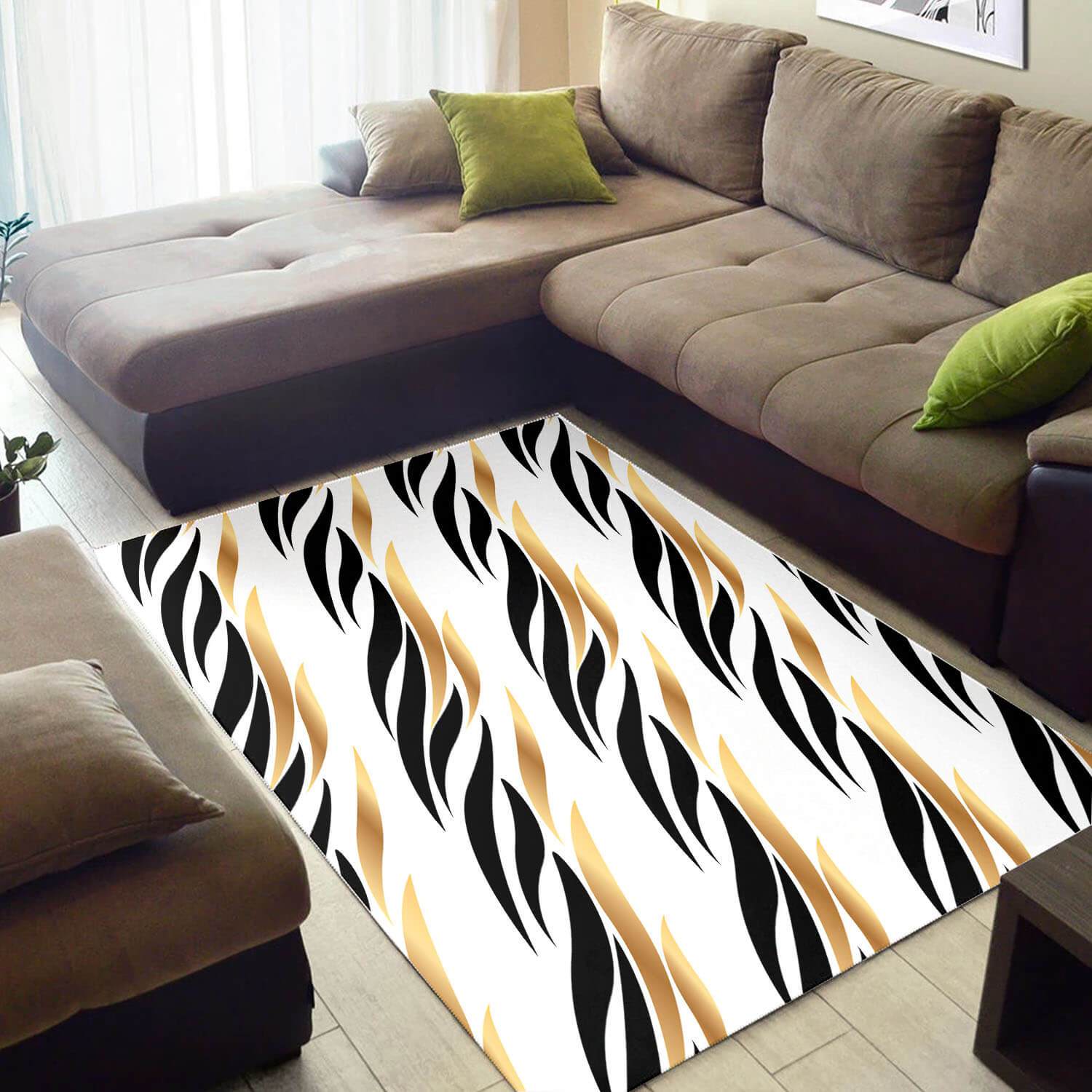 Inspired African Cool American Art Afrocentric Pattern Large Carpet Living Room Rectangle Rug