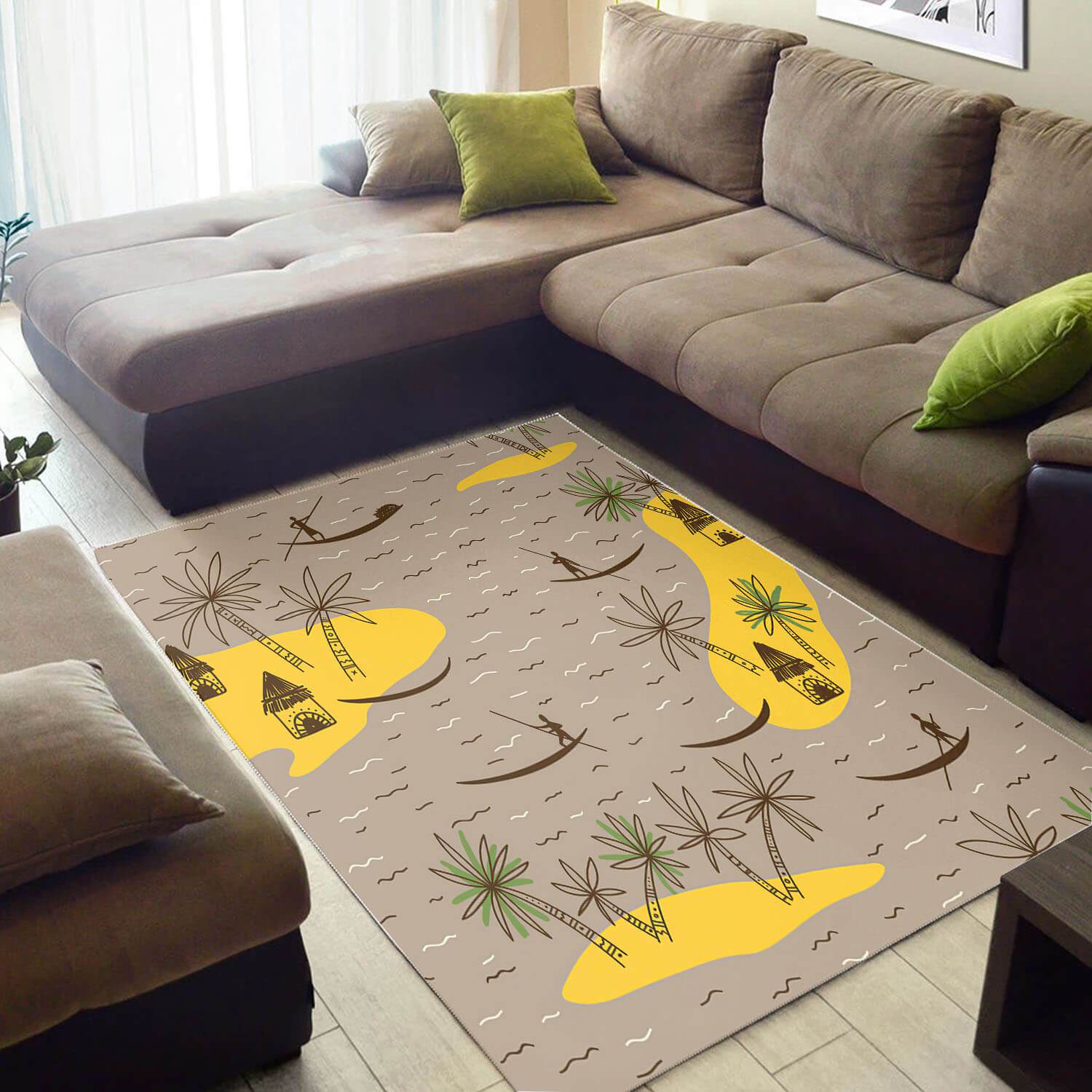 Inspired African Holiday Afro American Ethnic Seamless Pattern Style Carpet Room Rectangle Rug
