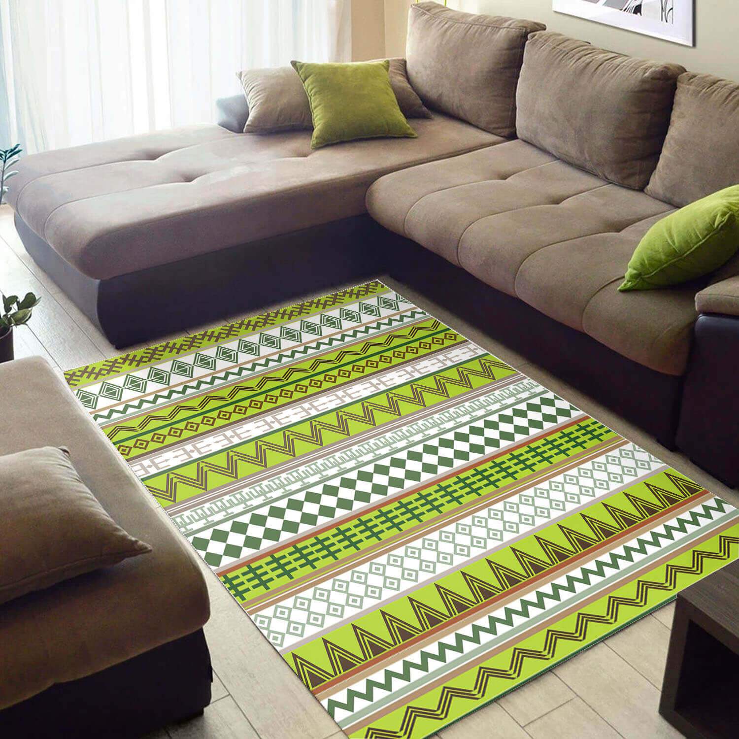 Inspired African Style Graphic Natural Hair Afrocentric Pattern Art Carpet Room Rectangle Rug