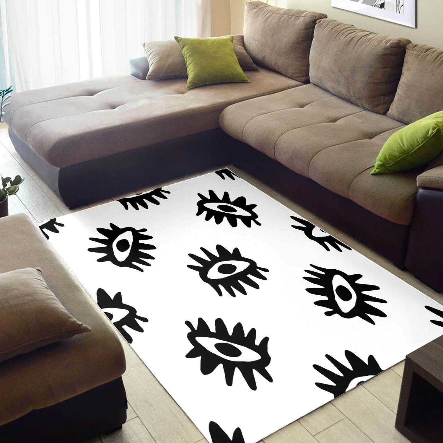Inspired African Style Nice Print Seamless Pattern Design Floor Themed Home Rectangle Rug