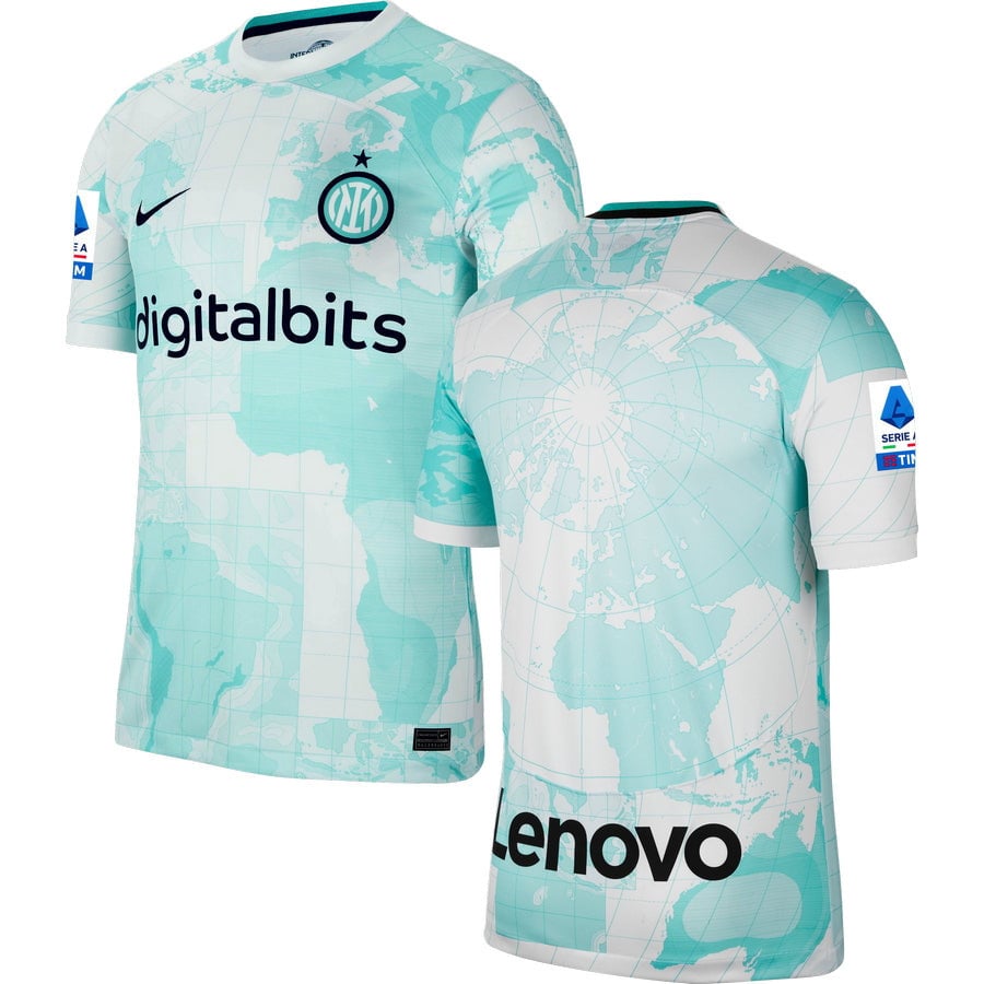 Inter Milan Serie A Patch Men 2022/23 Away Jersey – White