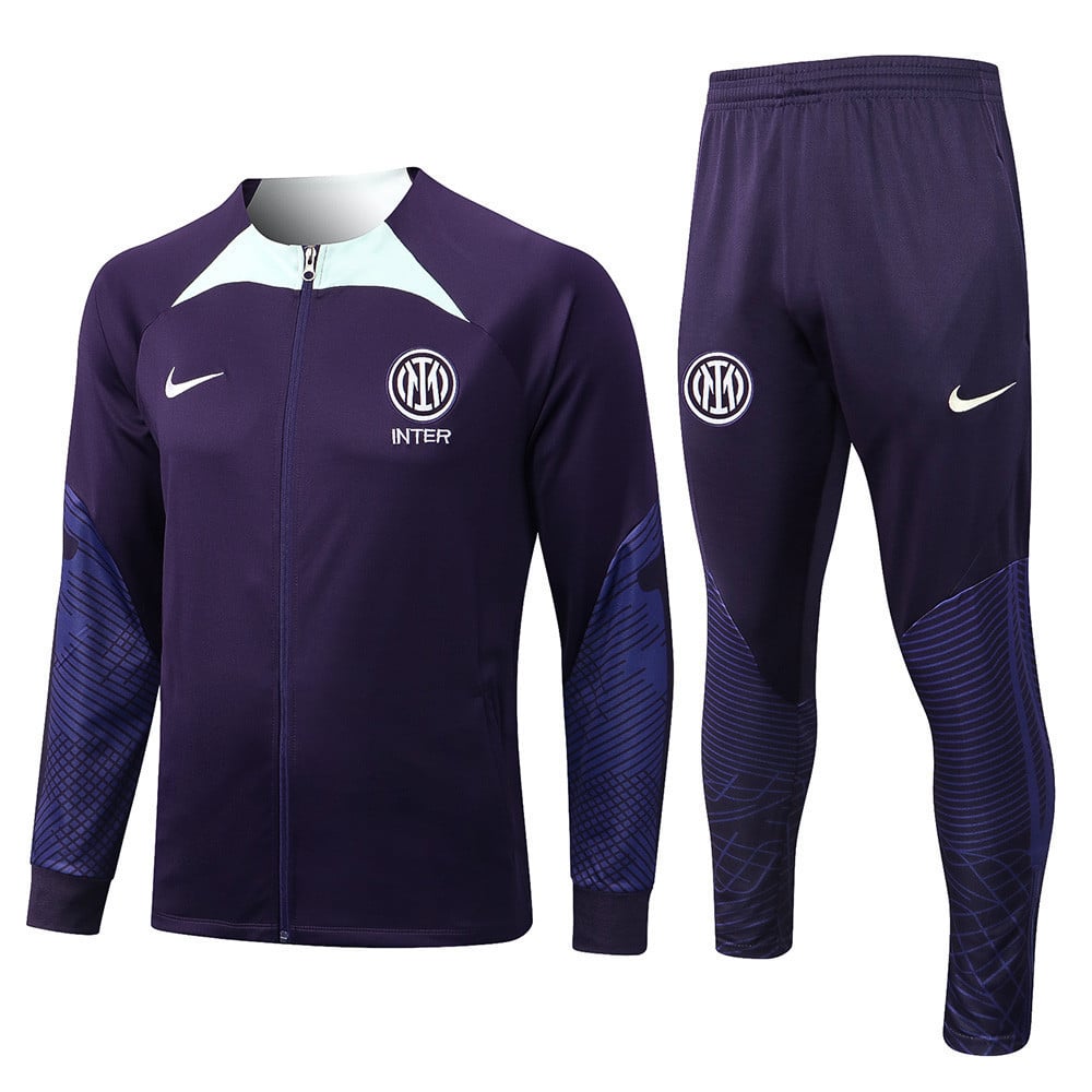 Inter Milan Training Anthem Jacket Tracksuit 2022/23 Purple