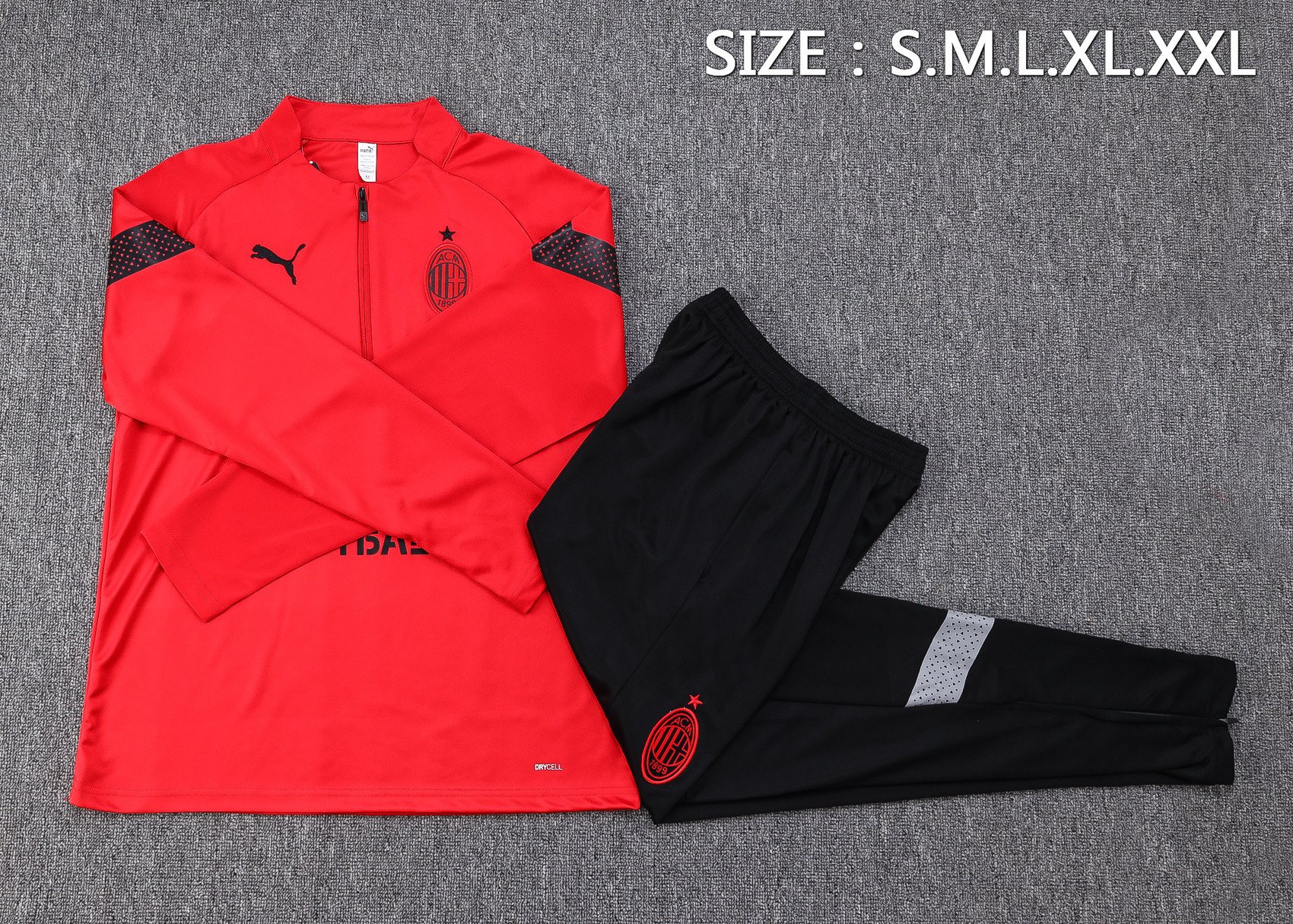 Inter Milan Training Top Set 22/23- Red/Black
