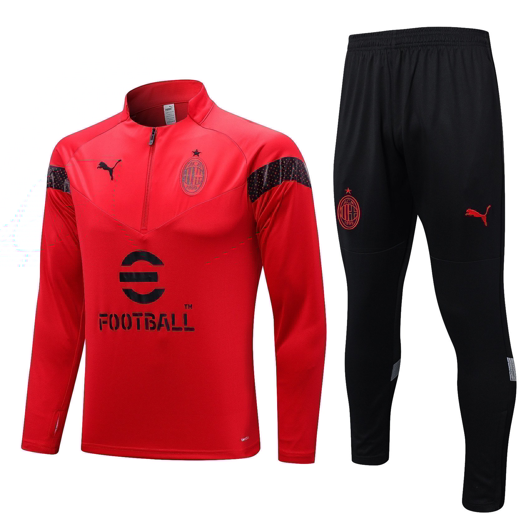 Inter Milan Training Top Set 22/23- Red/Black
