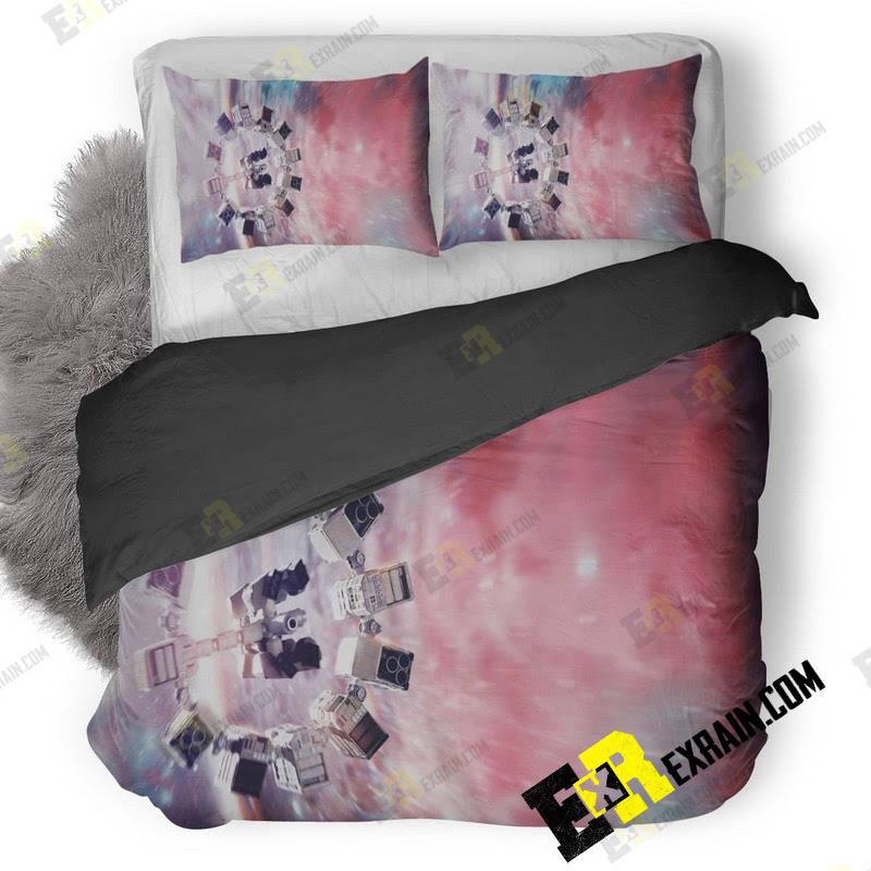 Interstellar Endurance Spaceship 3D Customized Duvet Cover Bedding Set