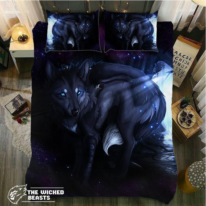 Into The Dark 3D Customized Duvet Cover Bedding Set