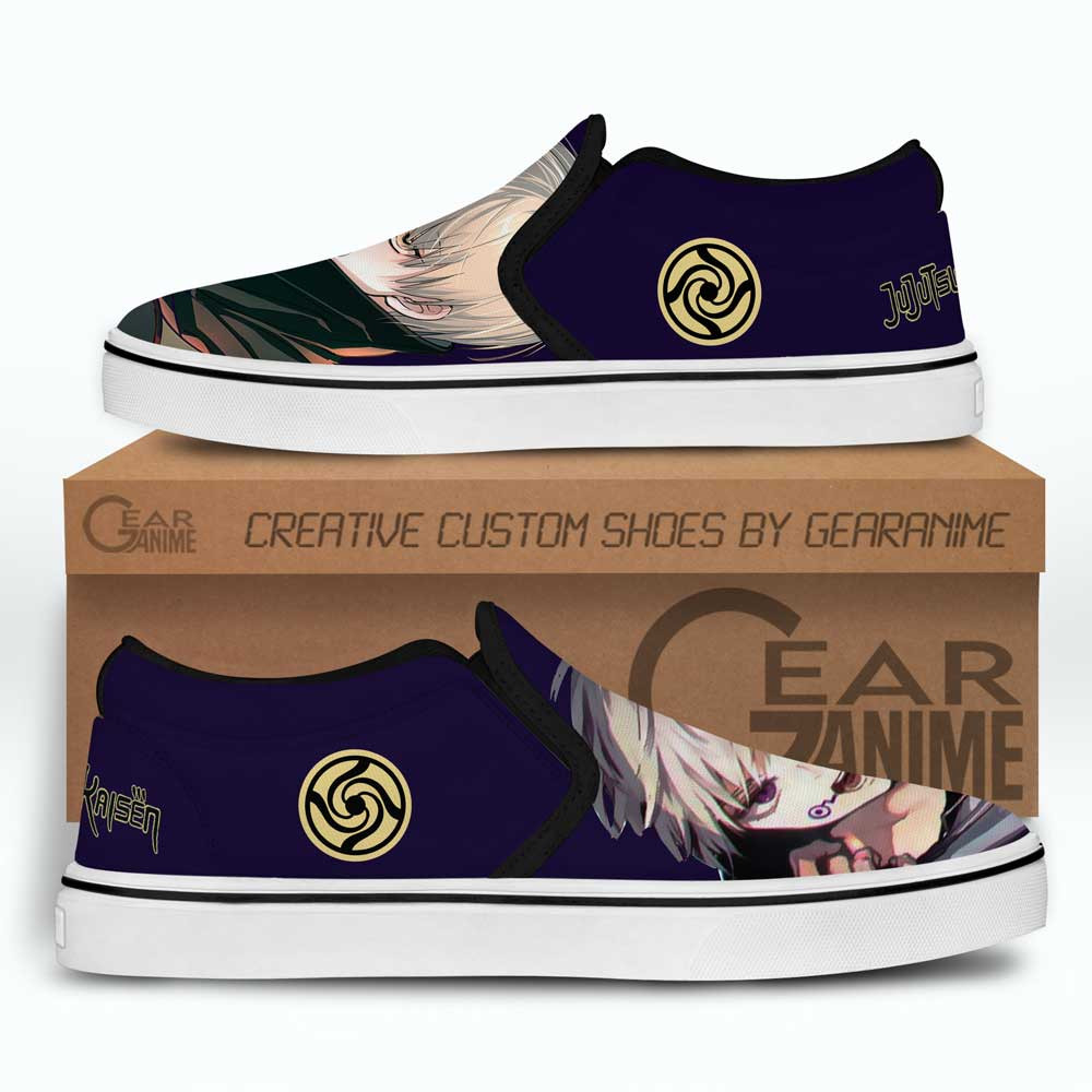 Inumaki Toge Slip-On Shoes Canvas Custom Anime Jujutsu Kaisen Shoes