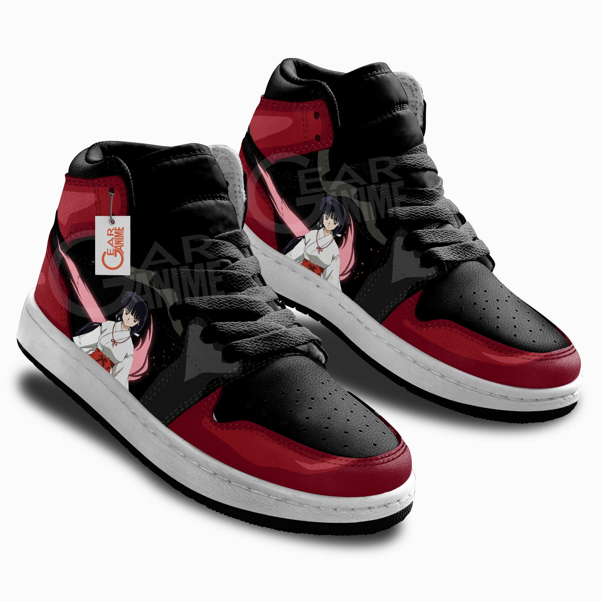 InuYasha Kikyo Anime Kids Sneakers Custom Kids Shoes