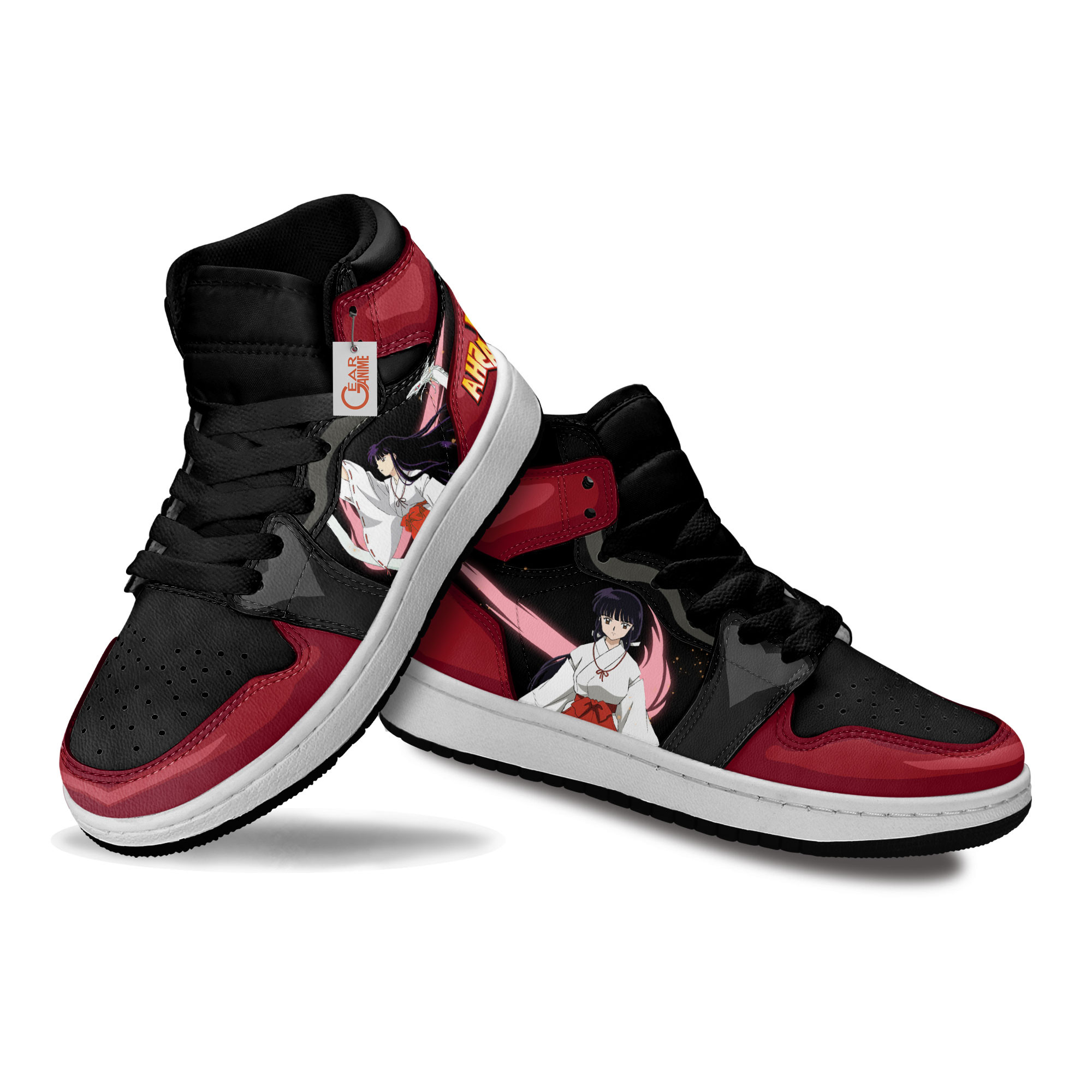 InuYasha Kikyo Anime Kids Sneakers Custom Kids Shoes