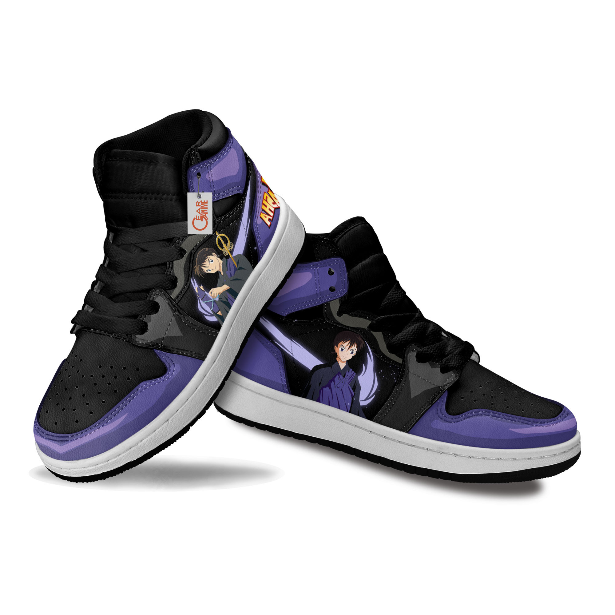 InuYasha Miroku Anime Kids Sneakers Custom Kids Shoes