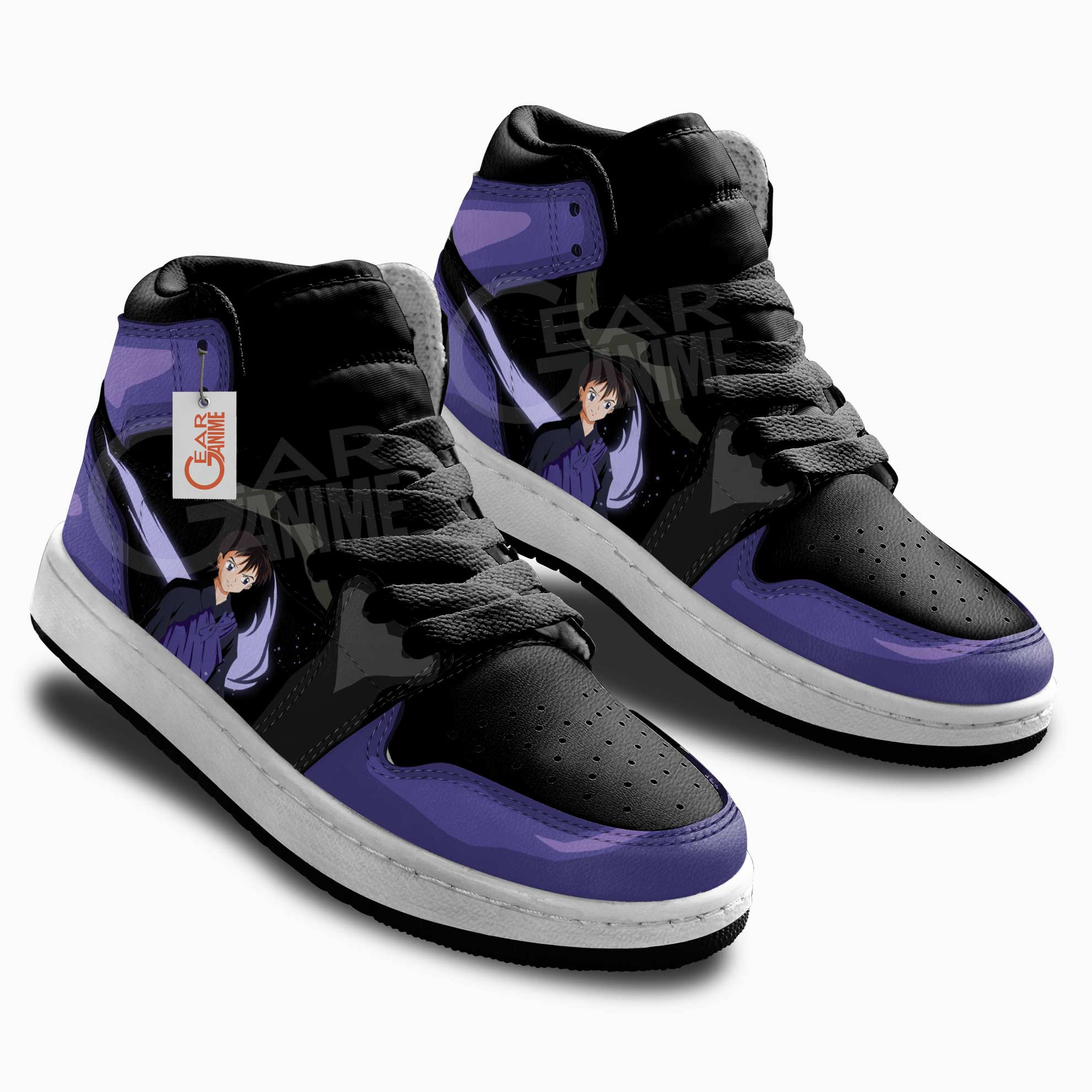 InuYasha Miroku Anime Kids Sneakers Custom Kids Shoes