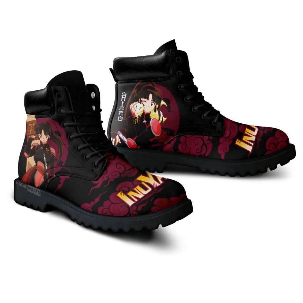 InuYasha Sango Boots Anime Custom Shoes