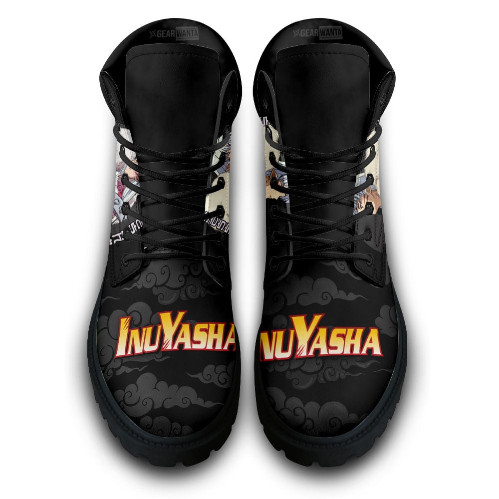 InuYasha Sesshomaru Boots Anime Custom Shoes