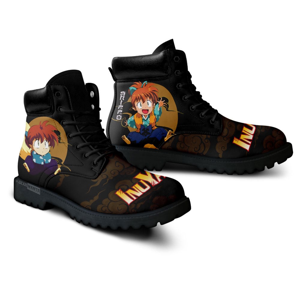 InuYasha Shippo Boots Anime Custom Shoes