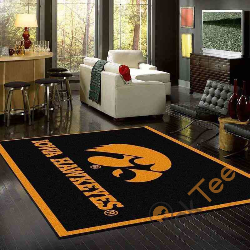 Iowa Hawkeyes Area Rectangle Rug