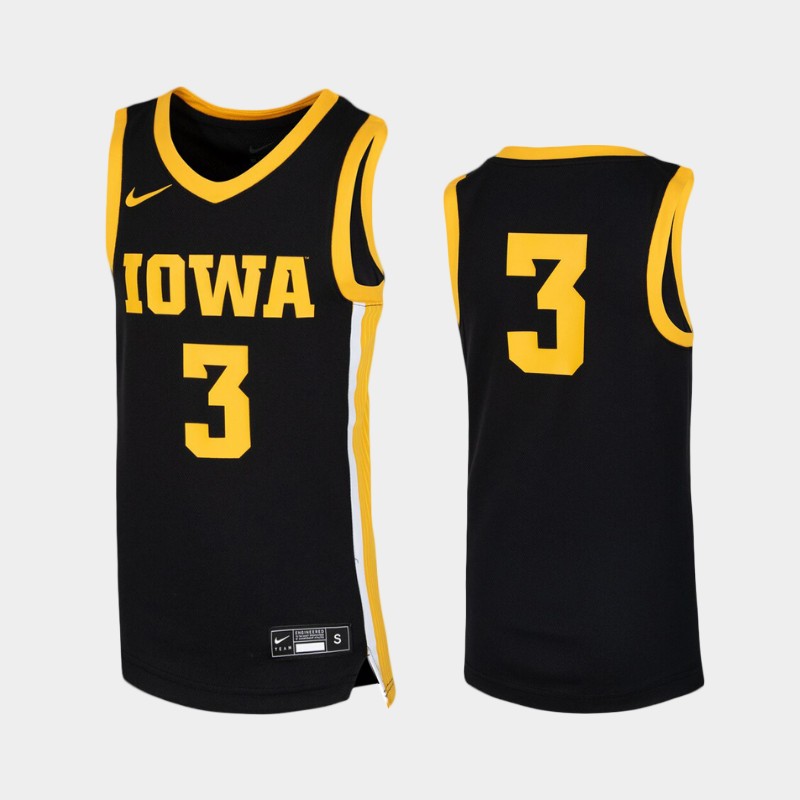 Iowa Hawkeyes Black Jersey
