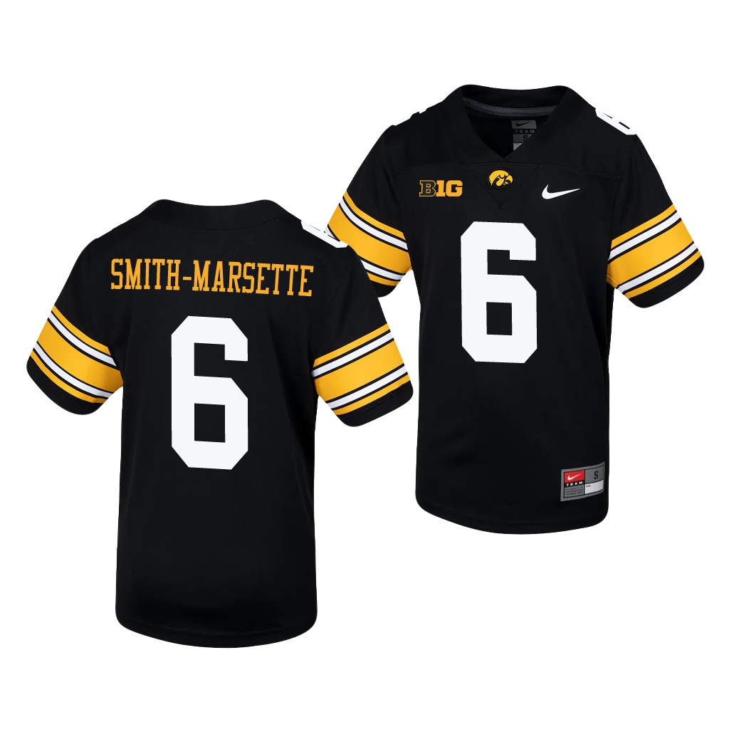 Iowa Hawkeyes Ihmir Smith-Marsette Black Untouchable Jersey