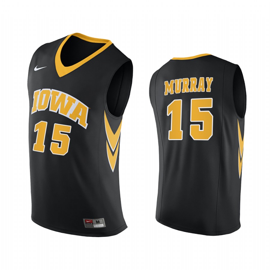 Iowa Hawkeyes Keegan Murray Black 2020-21 College Jersey