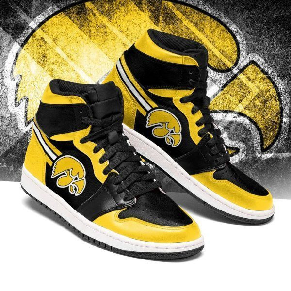 Iowa Hawkeyes NCAA Team Sneakers Gift For Fans High Top Air Jordan Sneaker, Air Jordan Hightop