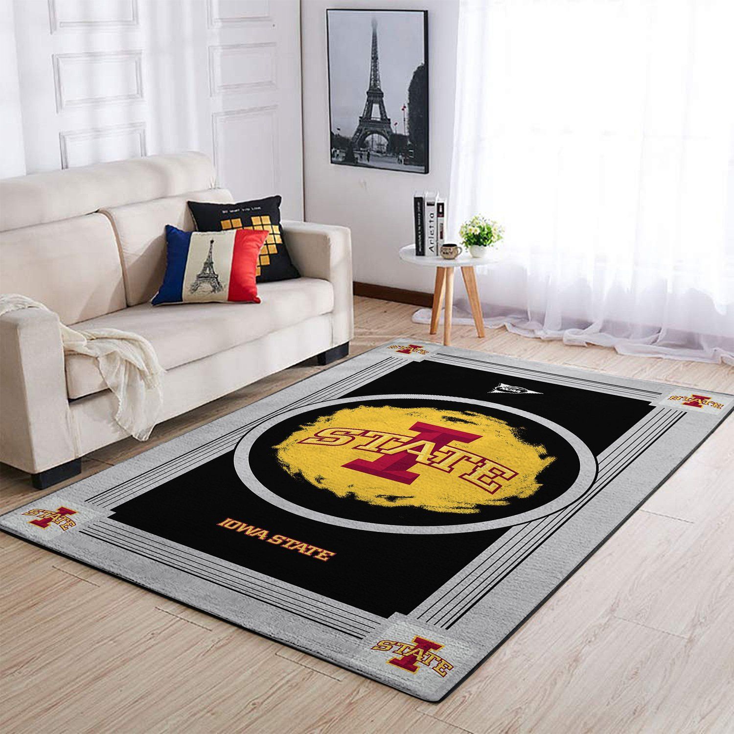 Iowa State Cyclones Living Room Area Rectangle Rug