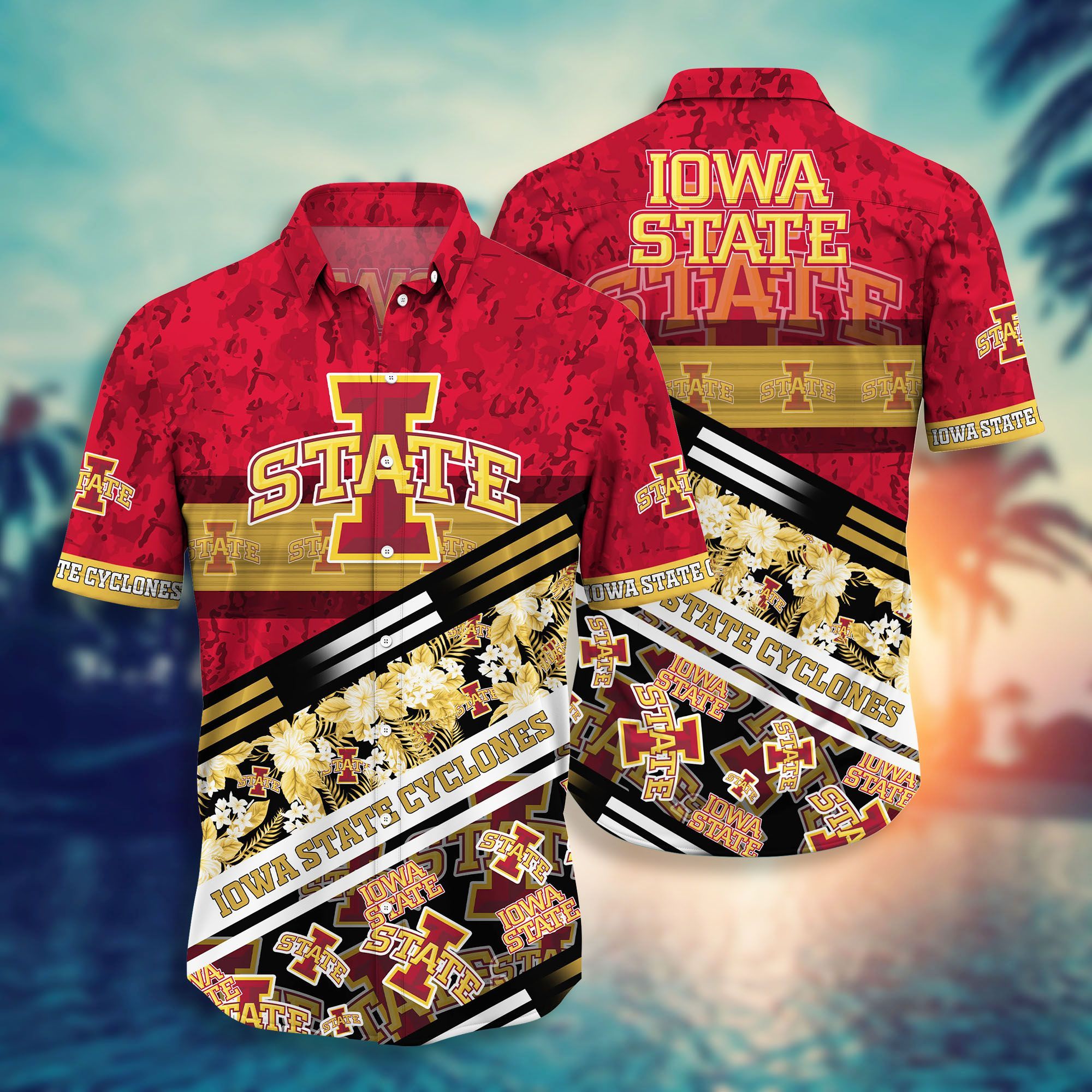 Iowa State Cyclones NCAA -Hawaii Shirt Style Hot Trending Summer-Hawaiian