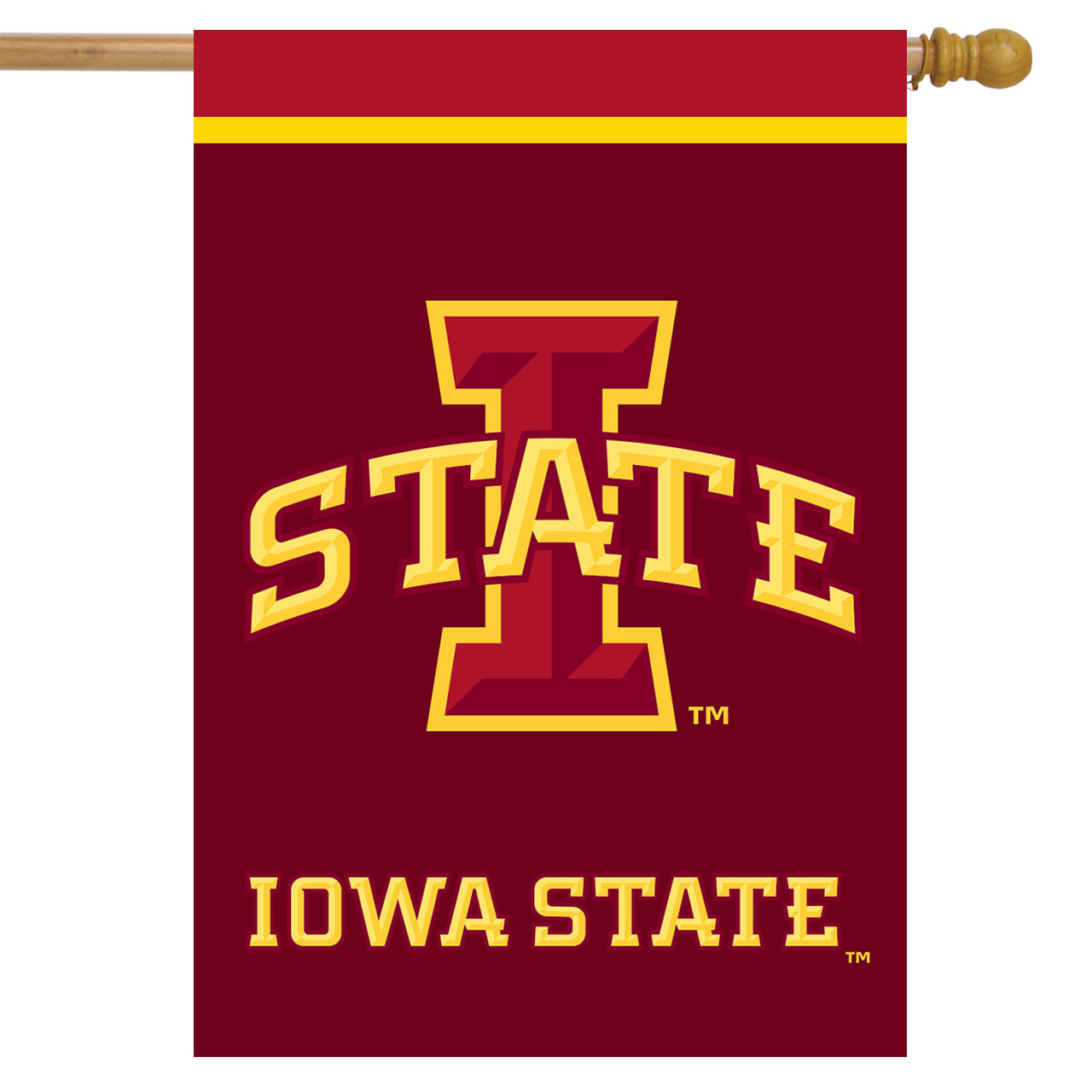 Iowa State Cyclones NCAA Garden Flag, House Flag