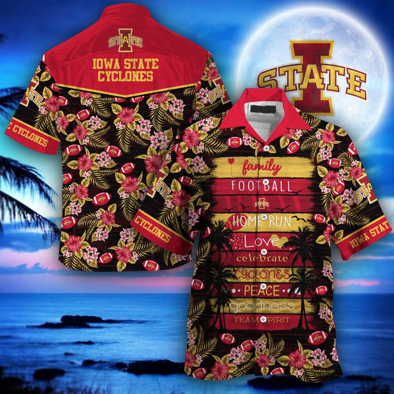 Iowa State Cyclones NCAA Hawaiian Shirt
