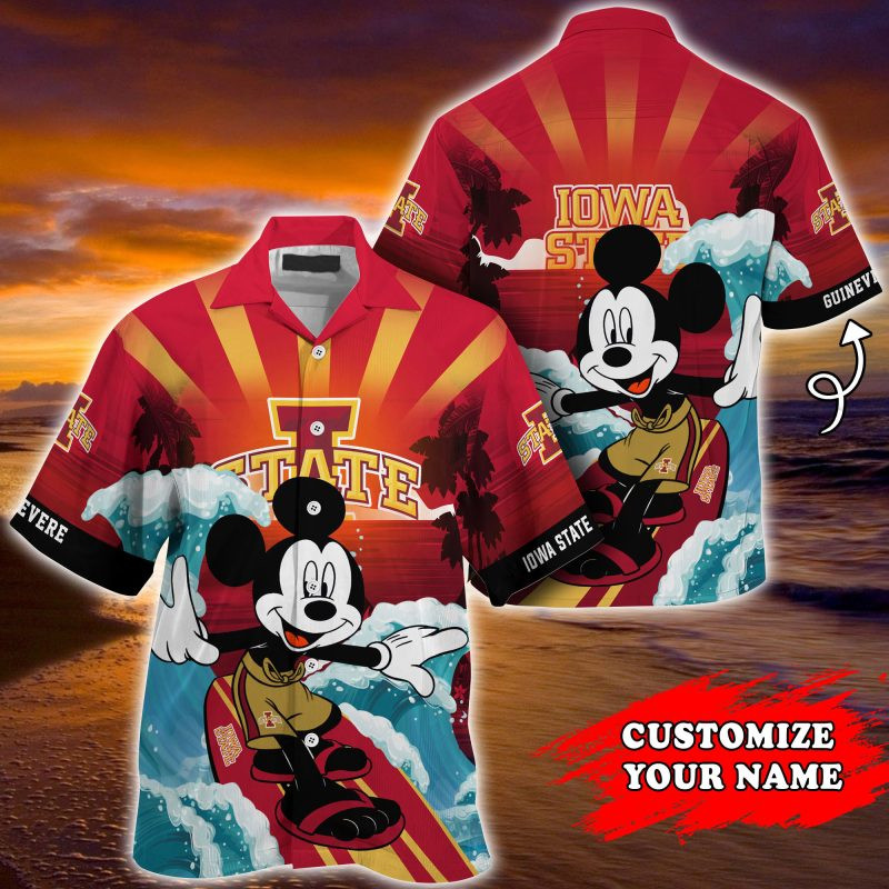 Iowa State Cyclones NCAA Summer Customized Hawaiian Shirt