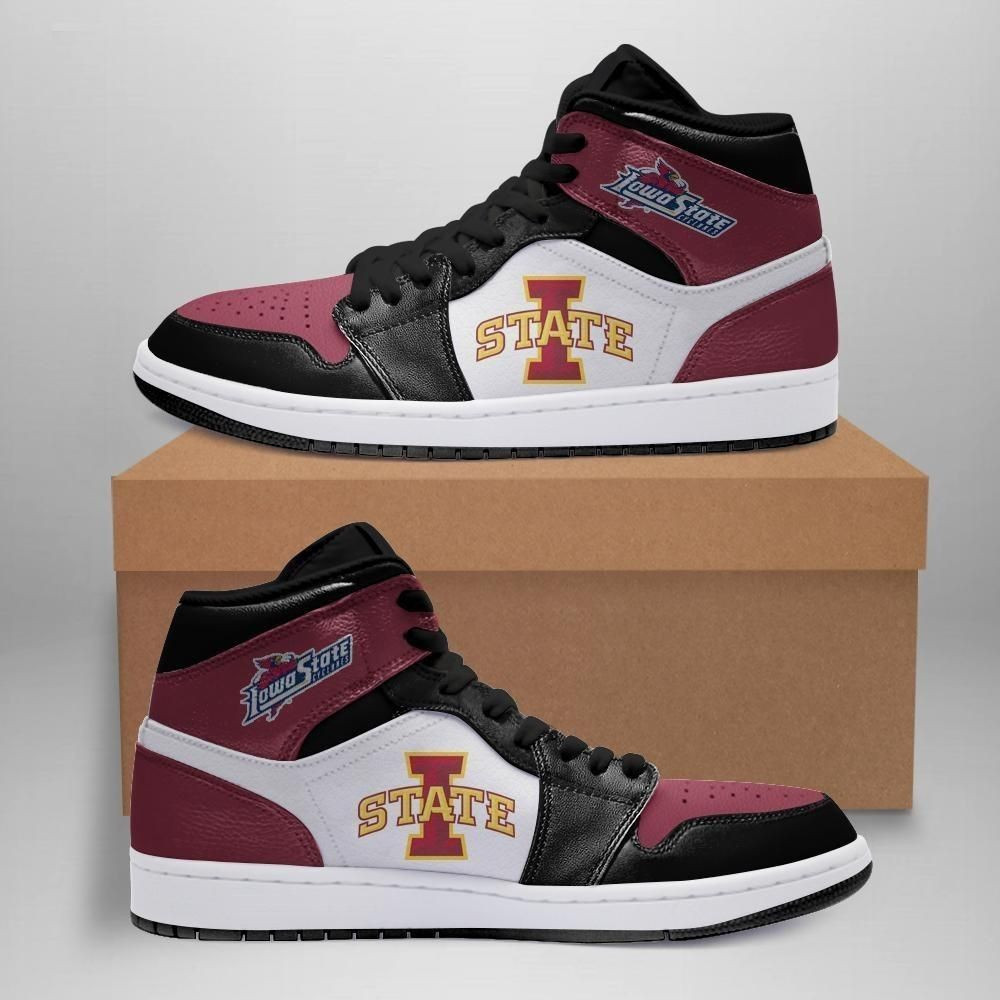 Iowa State Cyclones NCAA Team Sneakers Gift For Fans High Top Air Jordan Sneaker, Air Jordan Hightop