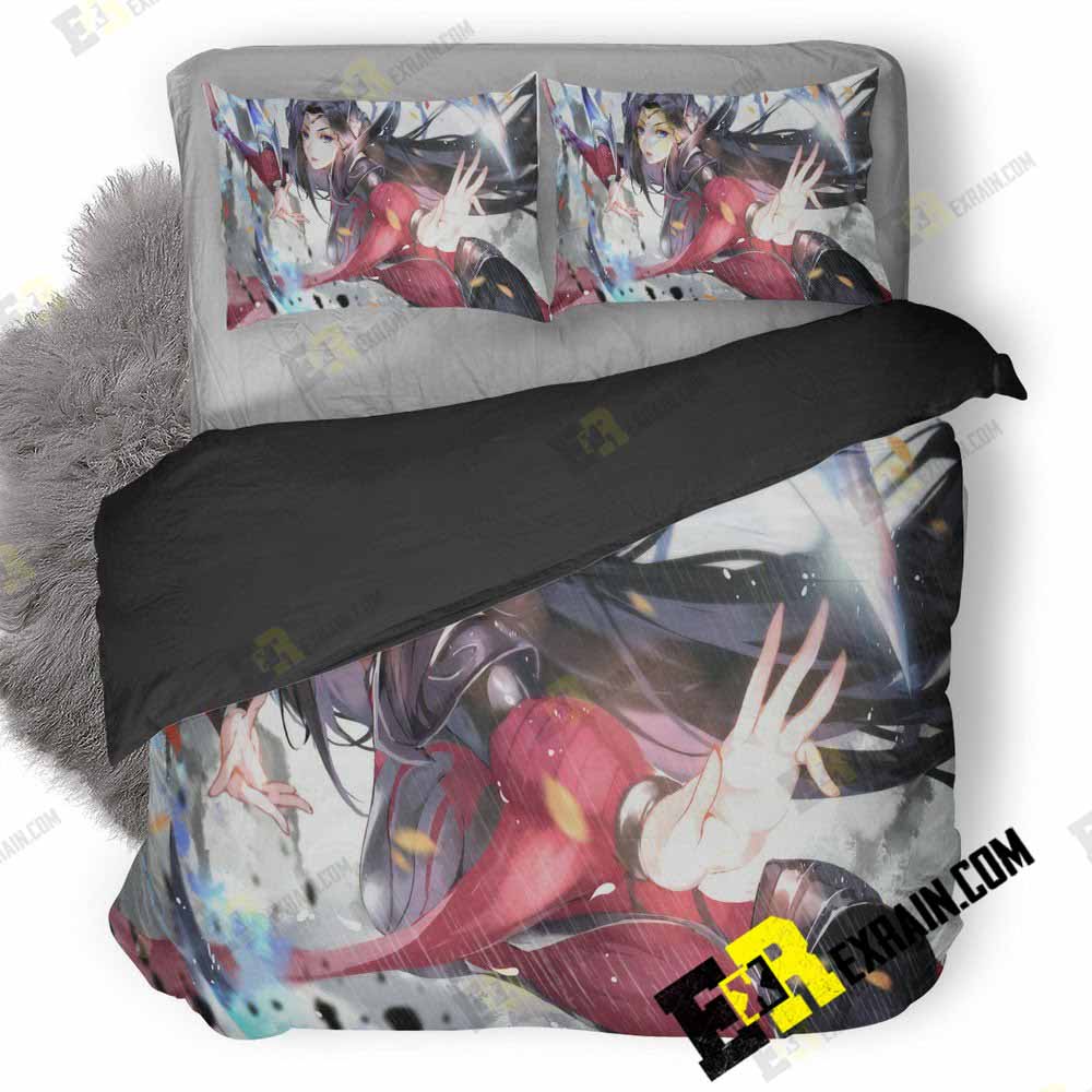 Irelia League Of Legends Game Sf 3D Customized Duvet Cover Bedding Set