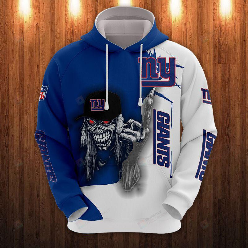 Iron Maiden New York Giants 3D All Over Print Hoodie Hoodie