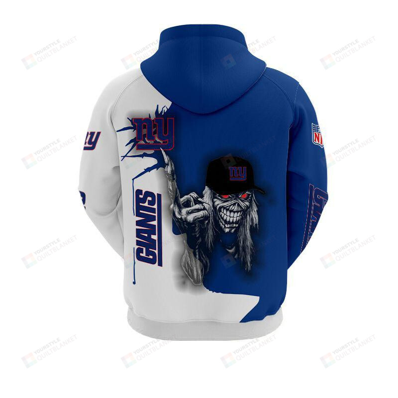 Iron Maiden New York Giants 3D All Over Print Hoodie Hoodie