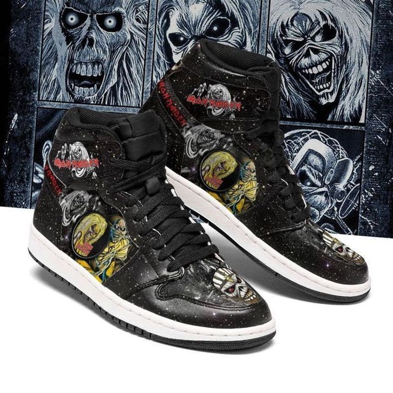Iron Maiden sneaker 2 High Top Air Jordan Sneaker, Air Jordan Hightop