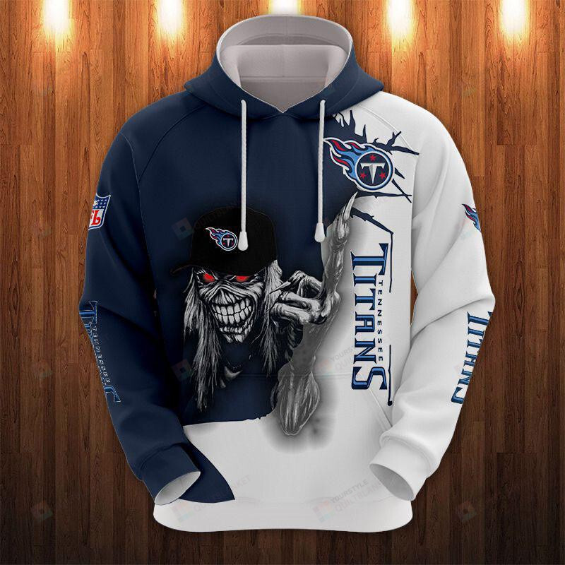 Iron Maiden Tennessee Titans 3D All Over Print Hoodie Hoodie