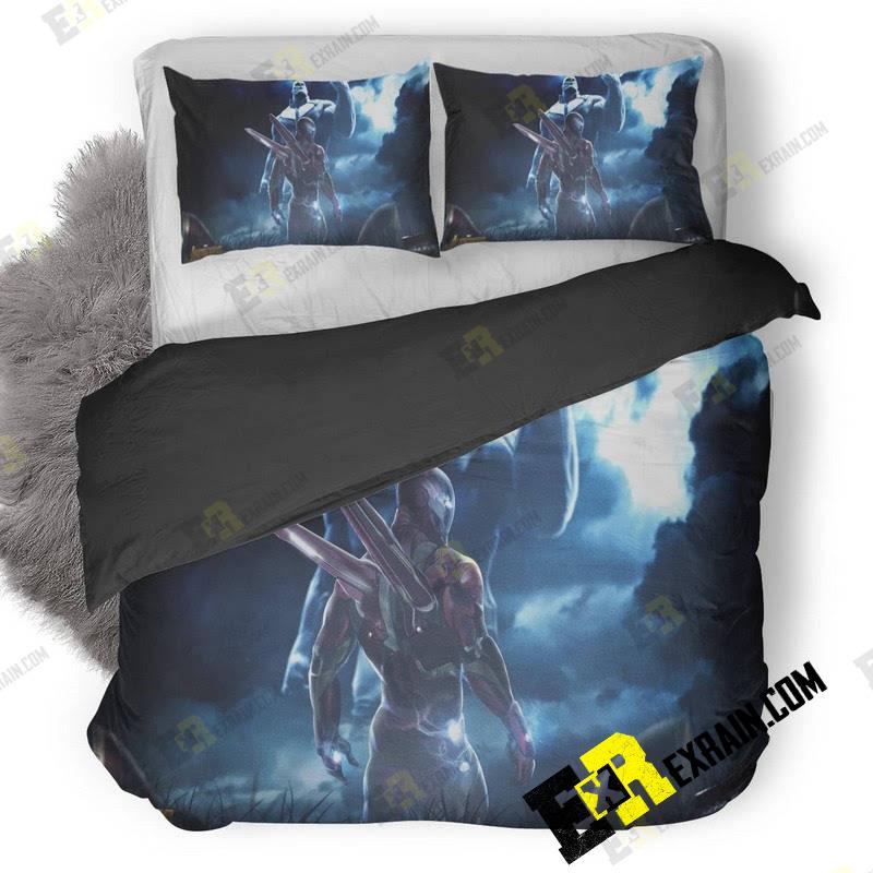 Iron Man And Thanos Artwork J2 3D Customized Duvet Cover Bedding Set