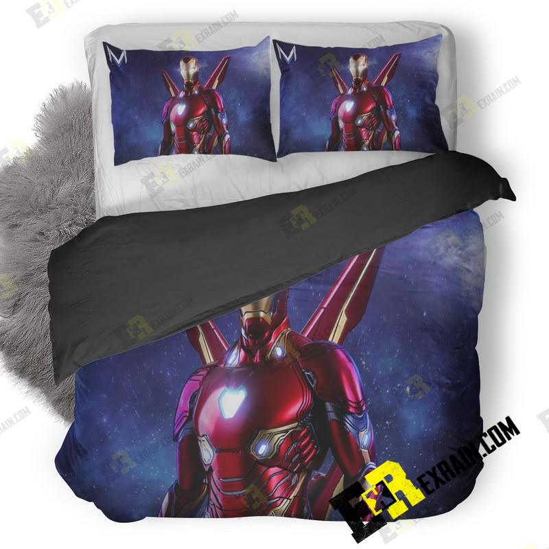 Iron Man Avengers Infinity War Suit Artwork 67 3D Customized Duvet Cover Bedding Set