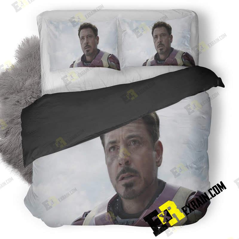 Iron Man Captain America Civil War 3D Customized Duvet Cover Bedding Set